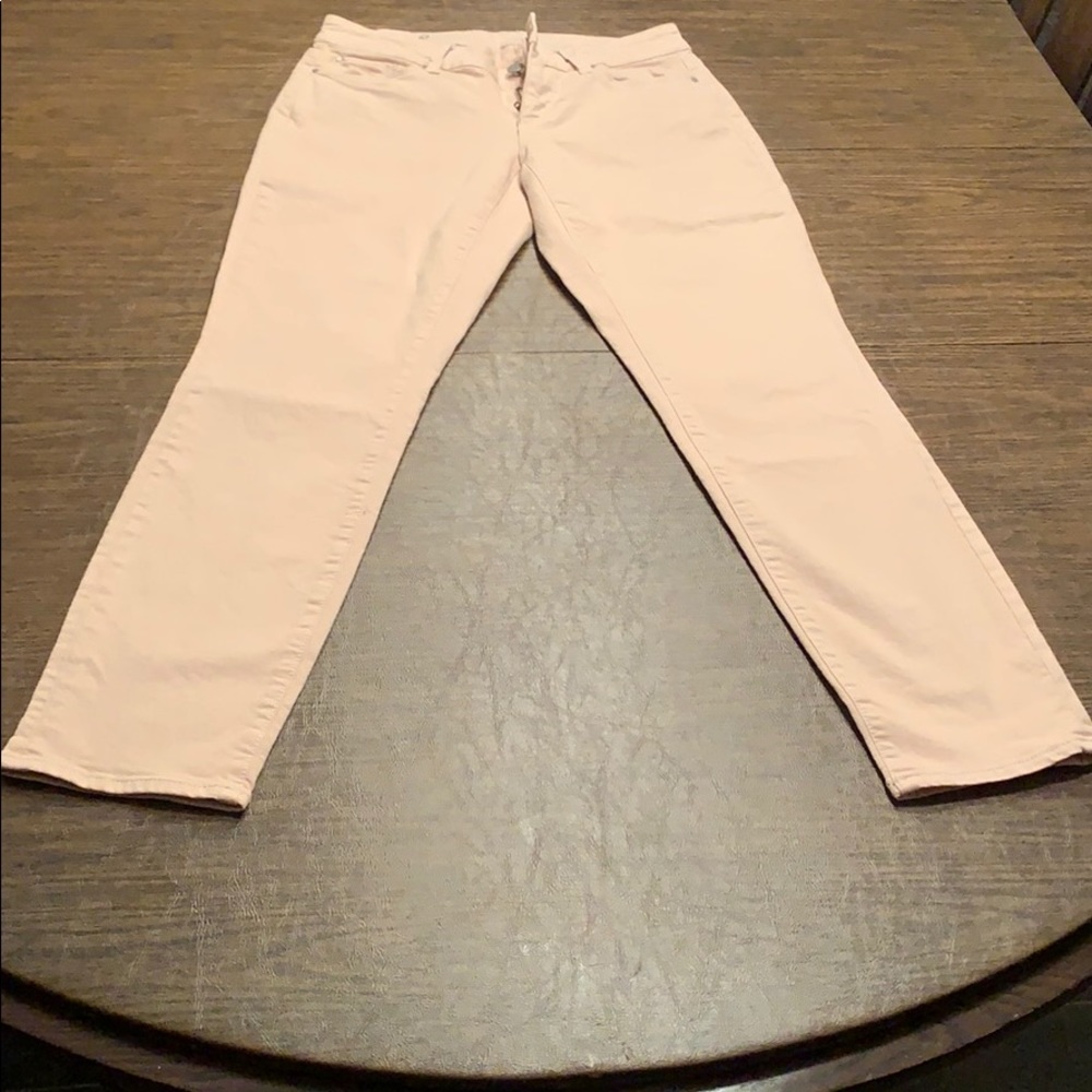 Ann Taylor Curvy Fit Khaki Jeans